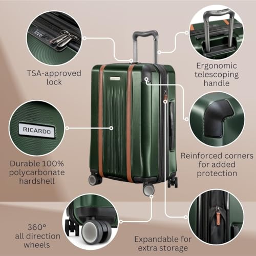 Montecito Ricardo Hard Shell Luggage Ricardo Beverly Hills