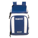 Igloo Marine Backpack-White/Navy, White - backpacks4less.com