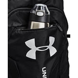 Under Armour Adult Undeniable Sackpack , Black/Black/Metallic Silver