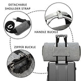 Convertible Garment Bag with Shoulder Strap, Modoker Carry on Garment Duffel Bag for Men Women - 2 in 1 Hanging Suitcase Suit Travel Bags - backpacks4less.com