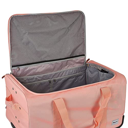 Pink Large Travel Duffle Bag for Women & Men