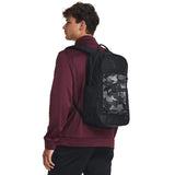 Under Armour Halftime Backpack, (007) Black / / Metallic Black, One Size Fits All