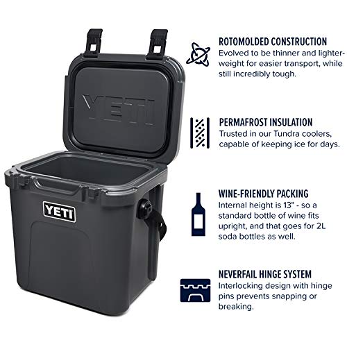 YETI Roadie 24 Cooler, Charcoal–