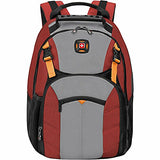 Swiss Gear Sherpa 16" Laptop Backpack Travel School Bag - Red - backpacks4less.com