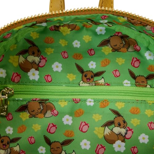 eevee green loungefly mini backpack Loungefly Pokémon Eevee Mini-Backpack, Amazon Exclusive