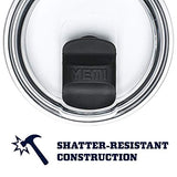 YETI Rambler 14 oz Mug, Vacuum Insulated, Stainless Steel with MagSlider Lid, Black - backpacks4less.com