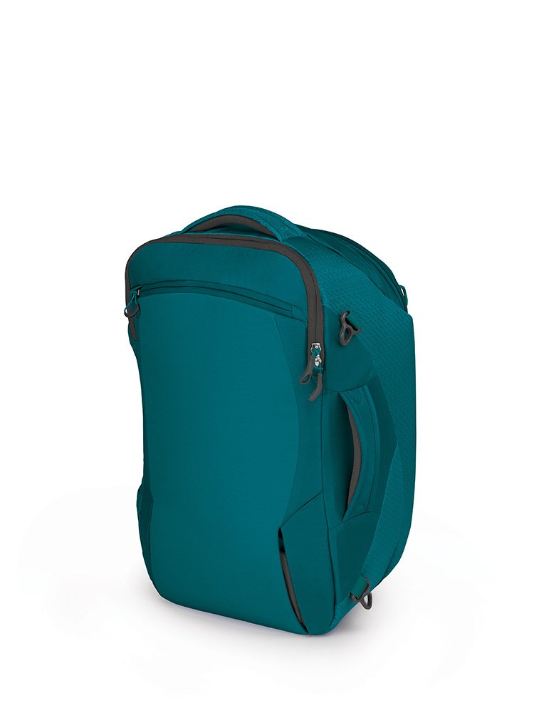 Osprey Packs Porter 30 Travel Backpack, Mineral Teal, One Size - backpacks4less.com