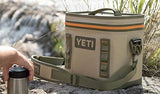 YETI Hopper Flip 8 Portable Cooler, Field Tan/Blaze Orange - backpacks4less.com
