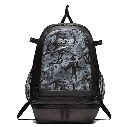 Nike Trout Vapor Baseball Athletic Training Backpack, Black/Black-White - backpacks4less.com