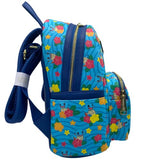 Loungefly x Pokemon Squirtle Flower All Over Print Mini Backpack