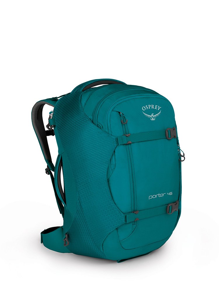 osprey 46l backpack Osprey Packs Porter 46 Travel Backpack, Mineral Teal