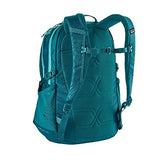 Patagonia Women's Refugio Backpack 26L Birch White w/Tidal Teal - backpacks4less.com