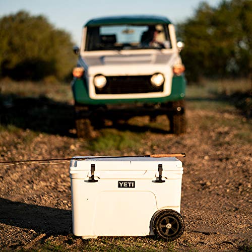 YETI Tundra Haul Portable Wheeled Cooler, Tan - backpacks4less.com