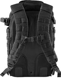 5.11 Tactical All Hazard's Prime Backpack 29L, 1050D Nylon, with Padded Laptop Sleeve, Style 56997, Black - backpacks4less.com