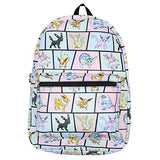 Pokemon Backpack Eevee Evolutions Laptop School Travel Backpack Bag