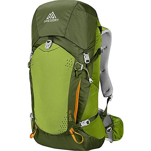 Gregory Mountain Products Zulu 35 Liter Men's Backpack, Moss Green, Me –