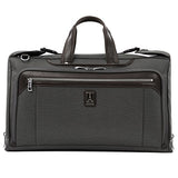 Travelpro Platinum Elite Tri-Fold Carry-On Garment Bag, Men and Women, Vintage Grey, 20-Inch - backpacks4less.com