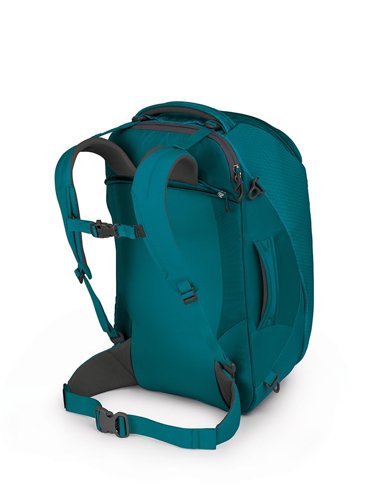 Osprey Packs Porter 46 Travel Backpack, Mineral Teal Osprey Packs Porter 46 Travel Backpack, Mineral Teal