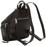 Rebecca Minkoff womens Julian Backpack Backback, Black With Silver, One Size US - backpacks4less.com