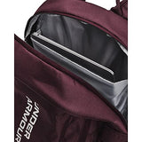 Under Armour Adult Halftime Backpack , Dark Maroon (600)/Metallic Silver , One Size Fits All