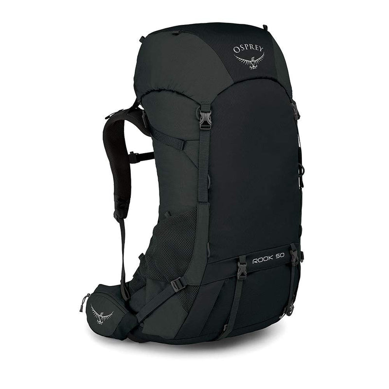 Osprey Packs Rook 50 Backpacking Pack, Black, One Size - backpacks4less.com