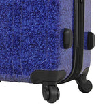 Mia Toro Italy Gita Hardside Spinner Carry-on, Blue, One Size