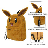 Pokemon Plush Eevee 16" Backpack with Chunk Webbing Puller