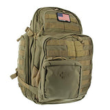 5.11 RUSH72 Tactical Backpack Med First Aid Patriot Bundle - Sandstone - backpacks4less.com