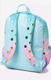Justice School Backpack Dot Ombre Foil Letter Initia (S) - backpacks4less.com
