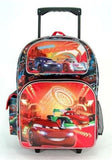 Disney Cars - 16" Rolling Backackpack - Neon - backpacks4less.com