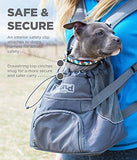 Outward Hound PoochPouch Dog Front Carrier, Medium, Blue - backpacks4less.com