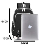 Stranger Things Backpack with USB Charging Port School Boys Girls Bookbag Laptop Backpack for Teens - backpacks4less.com