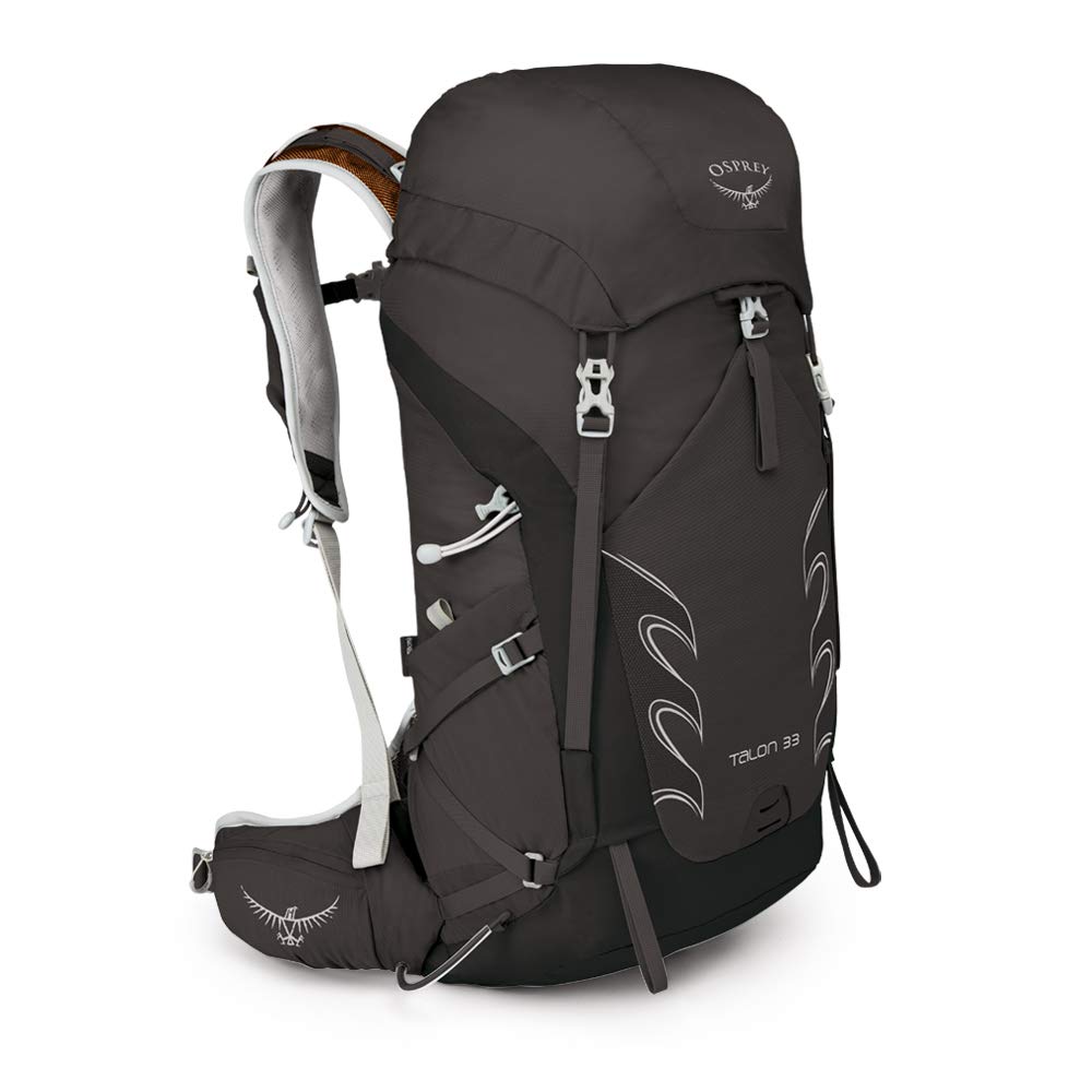 Osprey Packs Talon 33 Men's Hiking Backpack, Black, Small/Medium - backpacks4less.com