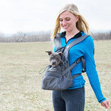 Outward Hound PoochPouch Dog Front Carrier, Medium, Blue - backpacks4less.com