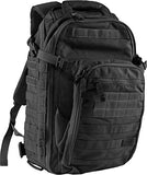 5.11 Tactical All Hazard's Prime Backpack 29L, 1050D Nylon, with Padded Laptop Sleeve, Style 56997, Black - backpacks4less.com