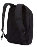 SWISSGEAR 3573 LAPTOP BACKPACK for School, Work, and Travel- BLACK/WHITE LOGO - backpacks4less.com