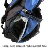 Sport Backpack - Basketball Backpack, Soccer Ball Backpack, Volley Ball Backpack (Blue) - backpacks4less.com