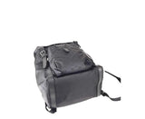 Gucci Men's Backpack Black GG Nylon Drawstring With Leather Trim 510336 1000 - backpacks4less.com