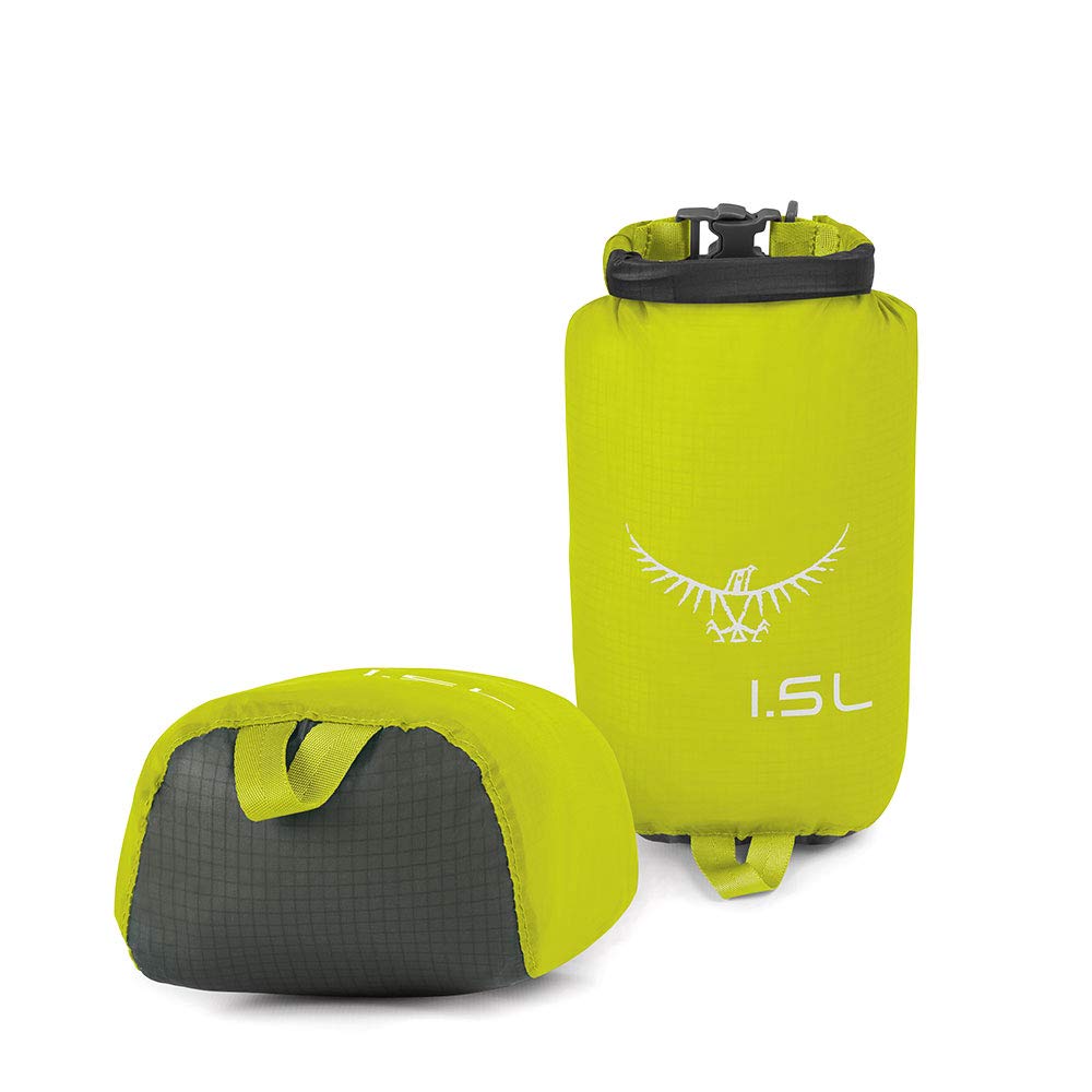 Osprey Packs 1.5 Ultralight Dry Sack, Electric Lime - backpacks4less.com