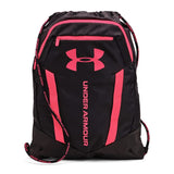 Under Armour Adult Undeniable Sackpack , Black (002)/Metallic Gold , One Size Fits Most