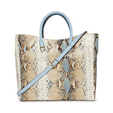 Anne Klein Printed Tote, Skye isle Snake/Anne White/Skye isle