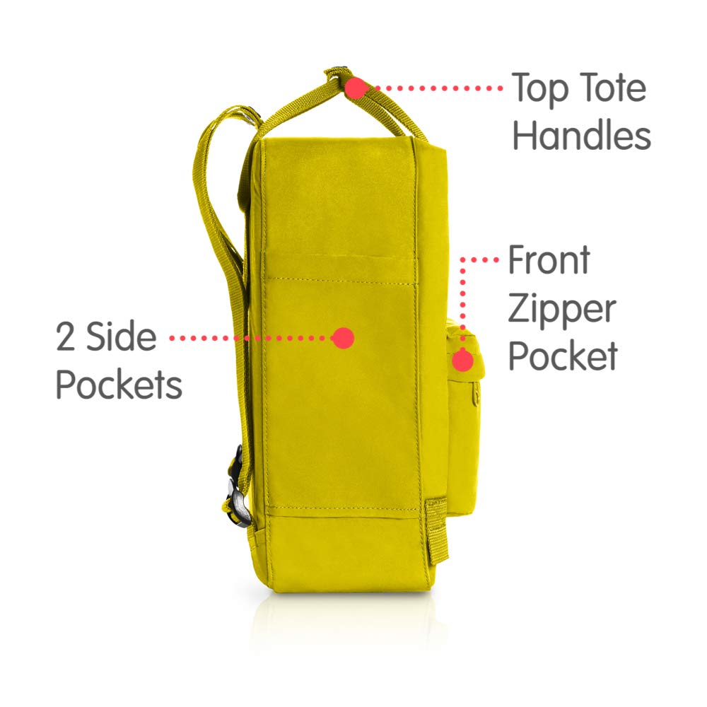 Fjallraven - Kanken Classic Backpack for Everyday, Birch Green - backpacks4less.com