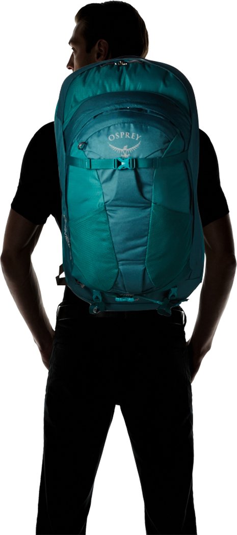 Osprey Packs Fairview 55 Women's Travel Backpack, Rainforest Green, X-Small/Small - backpacks4less.com