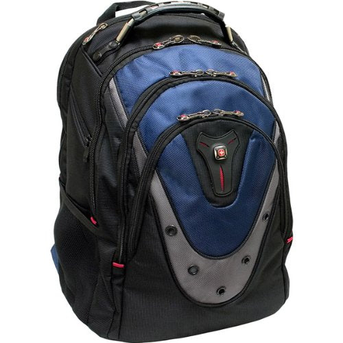 SwissGear Genuine 17" Blue Notebook Backpack - backpacks4less.com