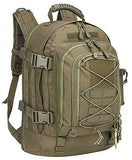 Military Expandable Travel Backpack Tactical Waterproof Work Backpack for Men (o.d.green) - backpacks4less.com