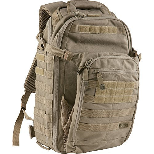 5.11 Tactical All Hazards Prime Backpack, 29 Liters Capacity, Laptop Compartment, Style 56997, Sandstone - backpacks4less.com