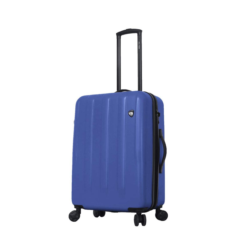 Mia Toro Furbo Smart Italy Hardside Spinner Luggage Carry-on, Blue, One Size