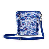 Baggallini womens pocket crossbody with RFID, Tie-dye Floral Quilt, One Size US - backpacks4less.com