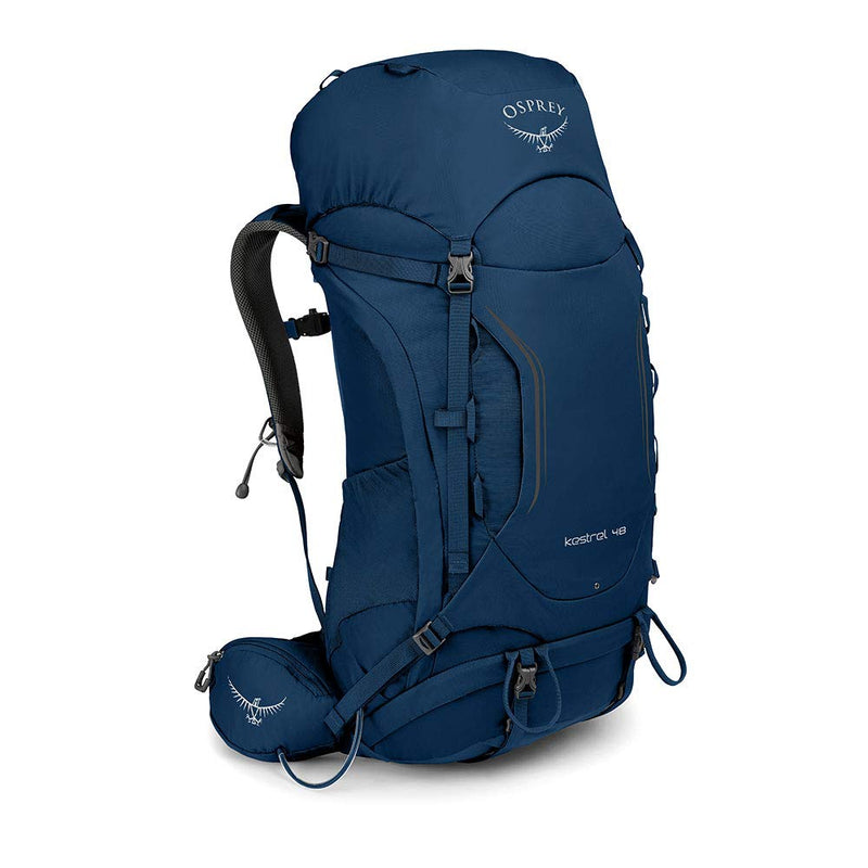 Osprey Packs Kestrel 48 Backpack, Loch Blue, Small/Medium - backpacks4less.com