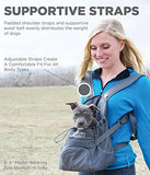 Outward Hound PoochPouch Dog Front Carrier, Medium, Blue - backpacks4less.com